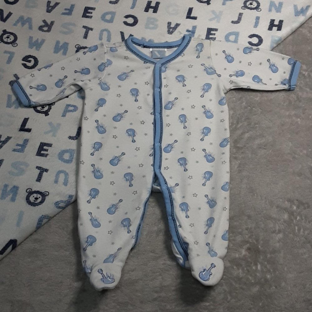 $1 | 3m | Vitamins | "Guitar" Jumpsuit/Footies
